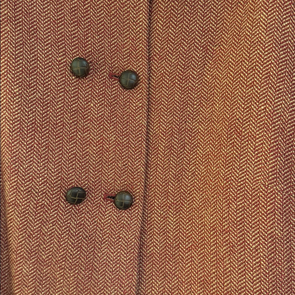 Kasper Rust Double-Breasted Jacket - image 3